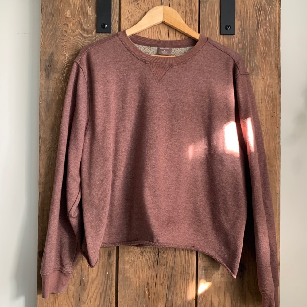 Great northwest cropped sweatshirt